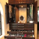 Custom Designed Mega Jewelry Organizer Cabinet