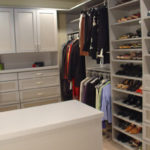 Custom Contemporary in Negotiating in Geneva Finish - Metal Pattern Panel Inserts