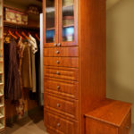 Penninsula Island in Sunset - Reeded Glass Doors