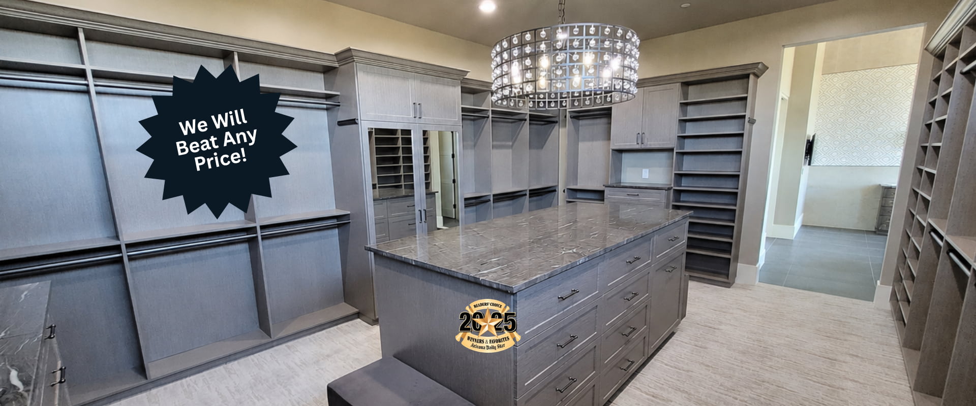 We now design kitchens