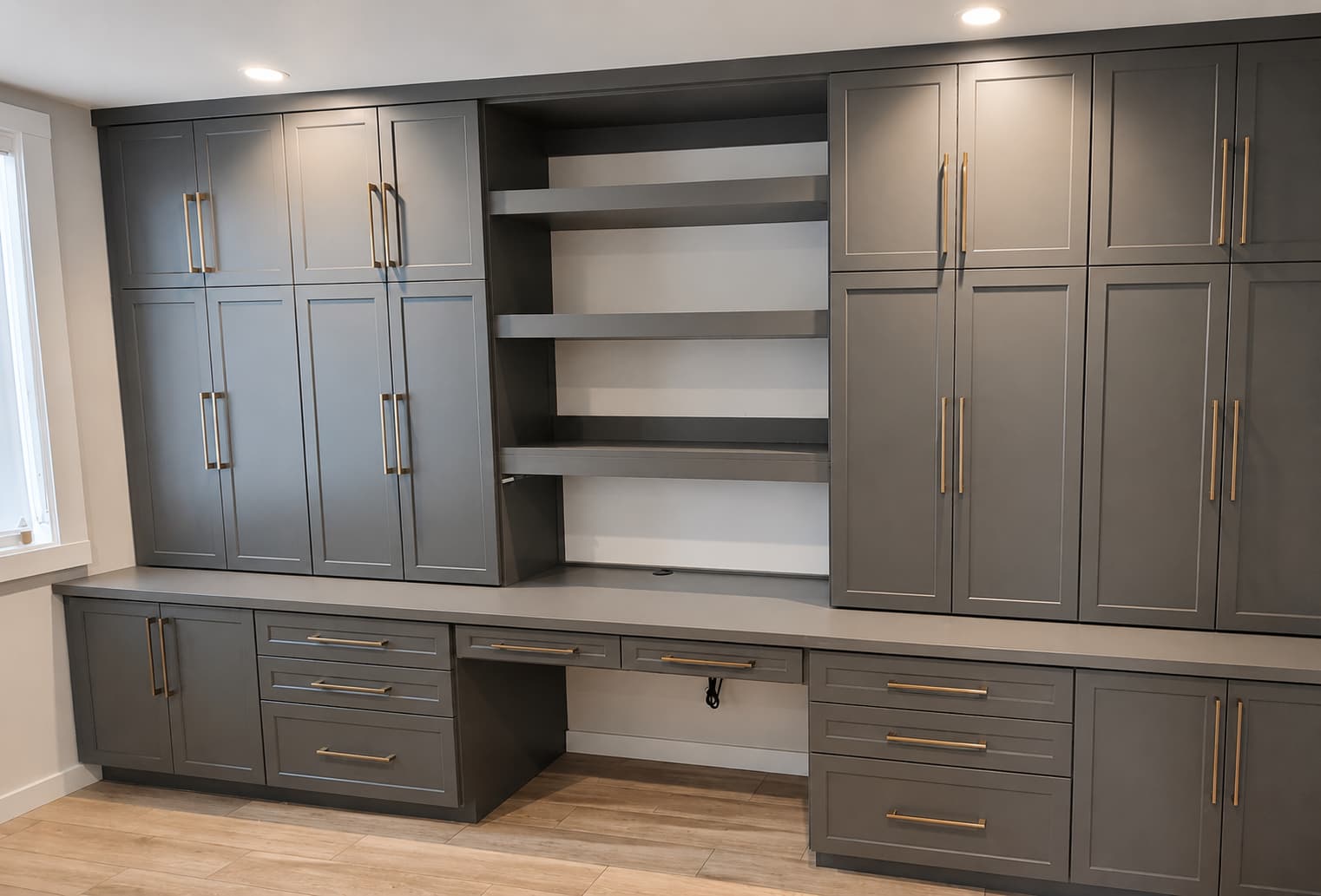 Grey office